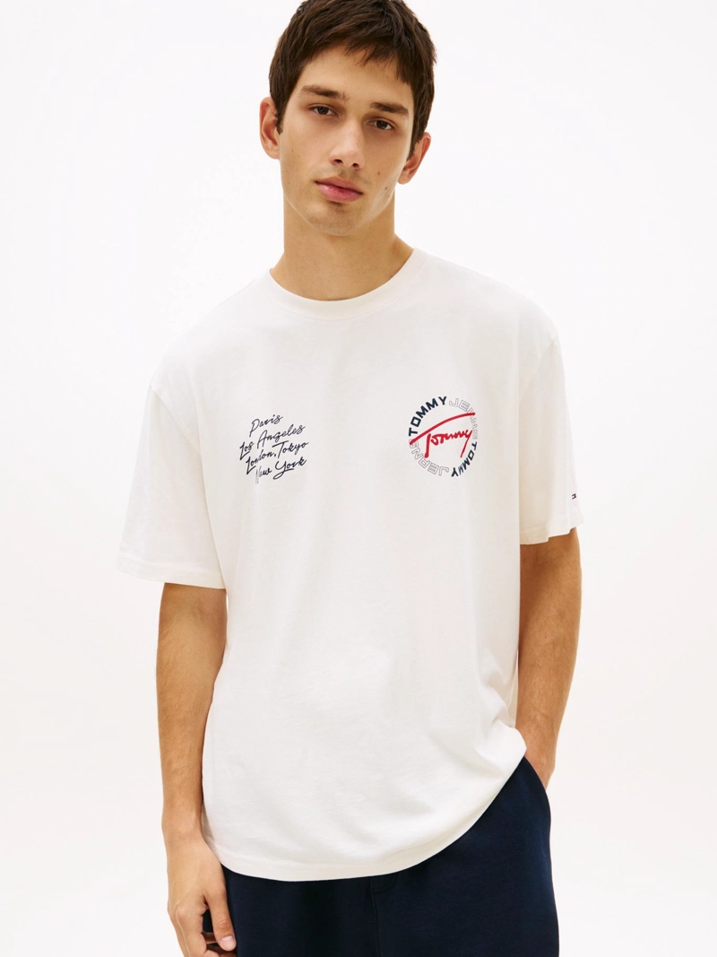 POLERA CIRCLE PRINT RELAXED FIT - 1