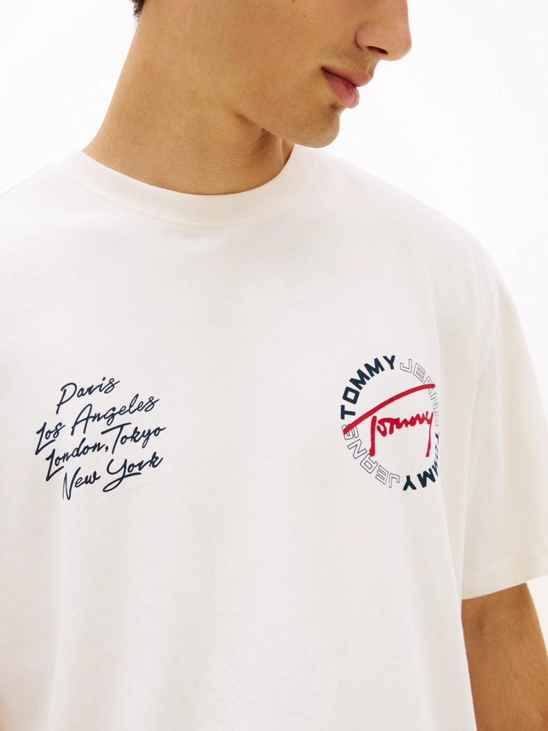POLERA CIRCLE PRINT RELAXED FIT - 4