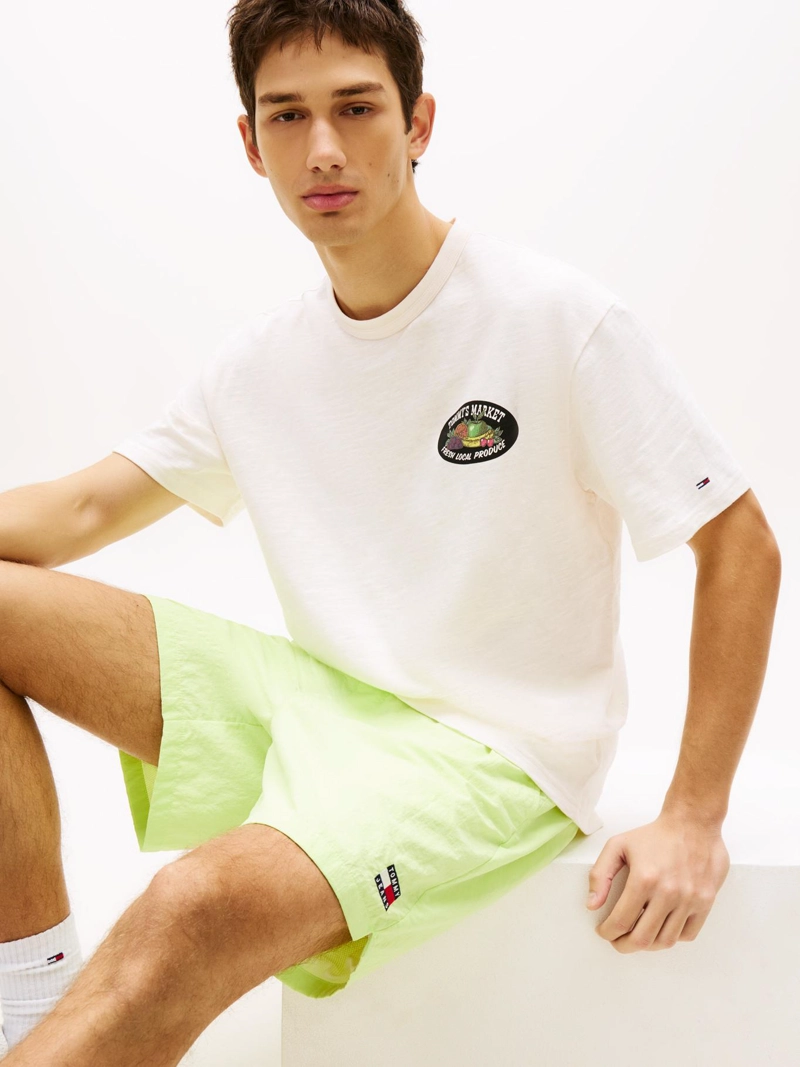 SHORT CON LOGO RELAXED FIT - 4