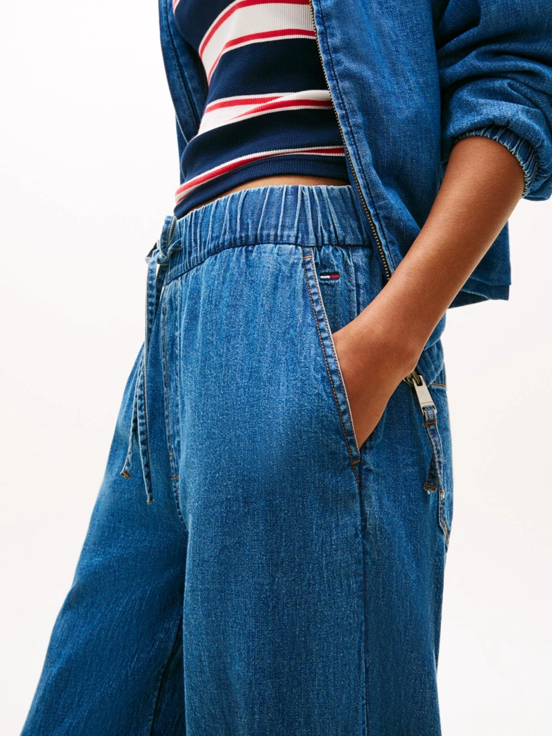 PANTALON CHAMBRAY RELAXED FIT - 4