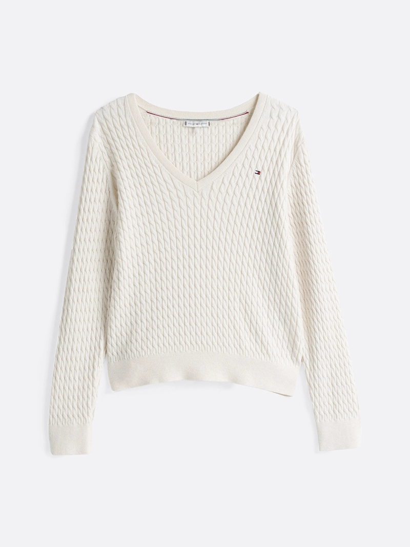 SWEATER DE PUNTO TRENZADO - 5