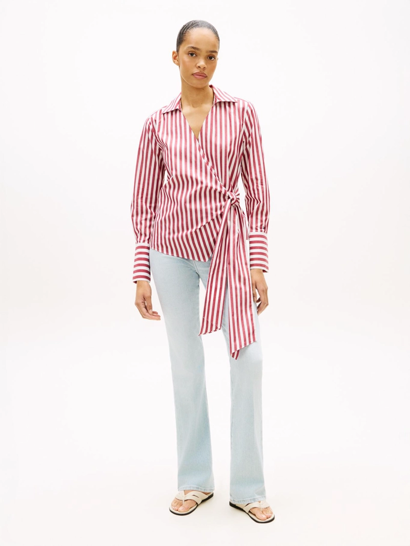 BLUSA CRUZADA SLIM FIT - 2