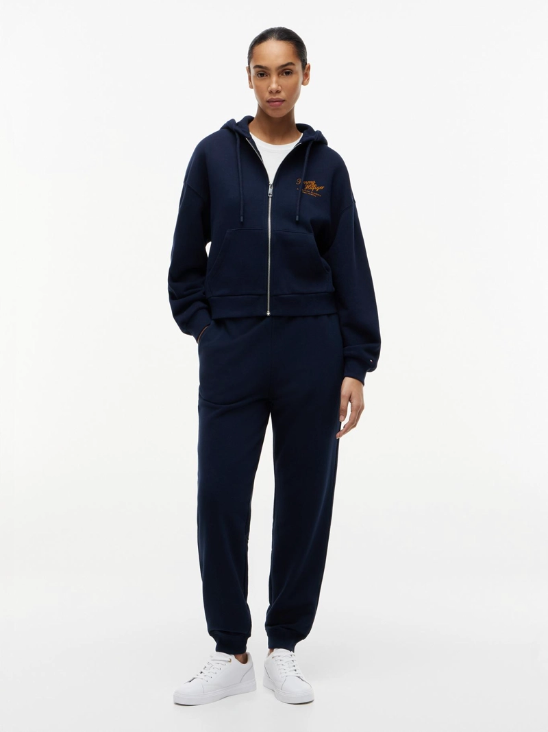POLERON HOODIE TERRY CON CIERRE - 2