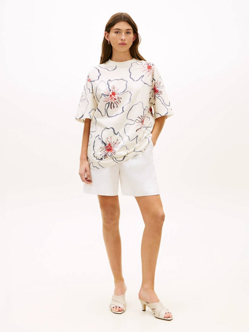 POLERA ESTAMPADO FLORAL RELAXED FIT - 2