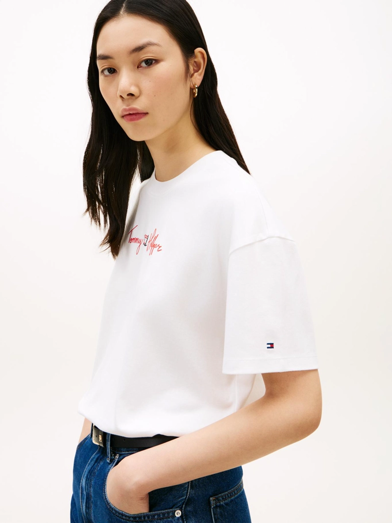 POLERA CON LOGO GRAFICO REGULAR FIT - 4