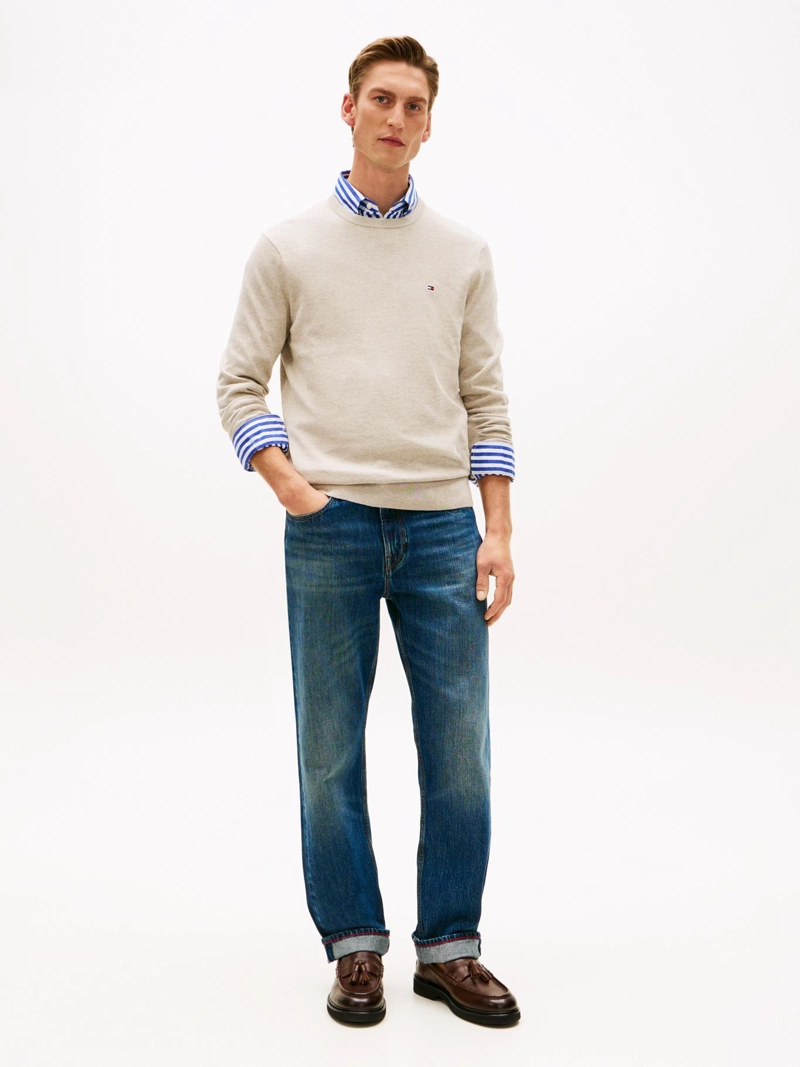 SWEATER ESSENTIAL C-NECK - 2