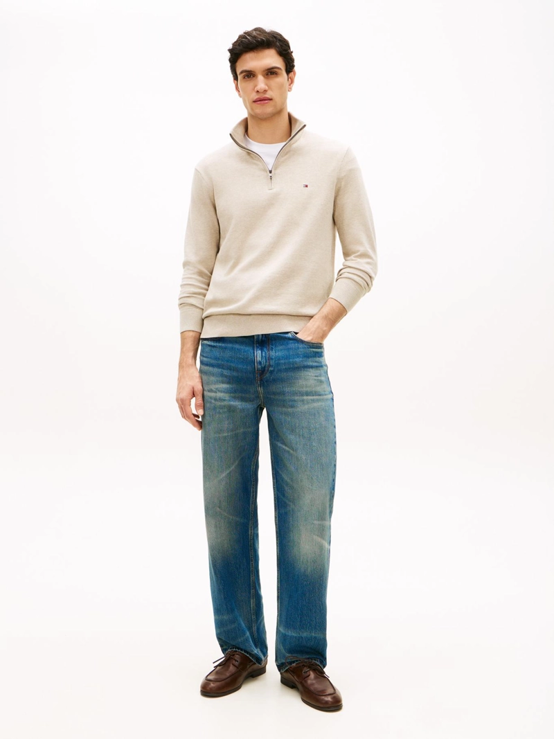 SWEATER ESSENTIAL COTTON CON CIERRE - 2