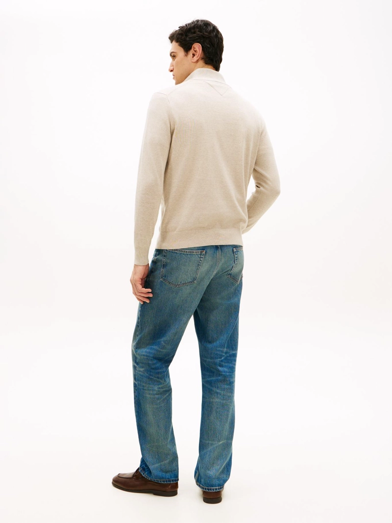 SWEATER ESSENTIAL COTTON CON CIERRE - 3