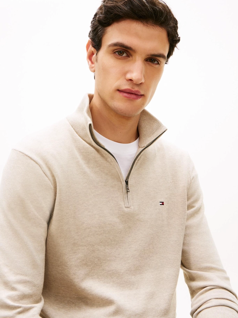 SWEATER ESSENTIAL COTTON CON CIERRE - 4