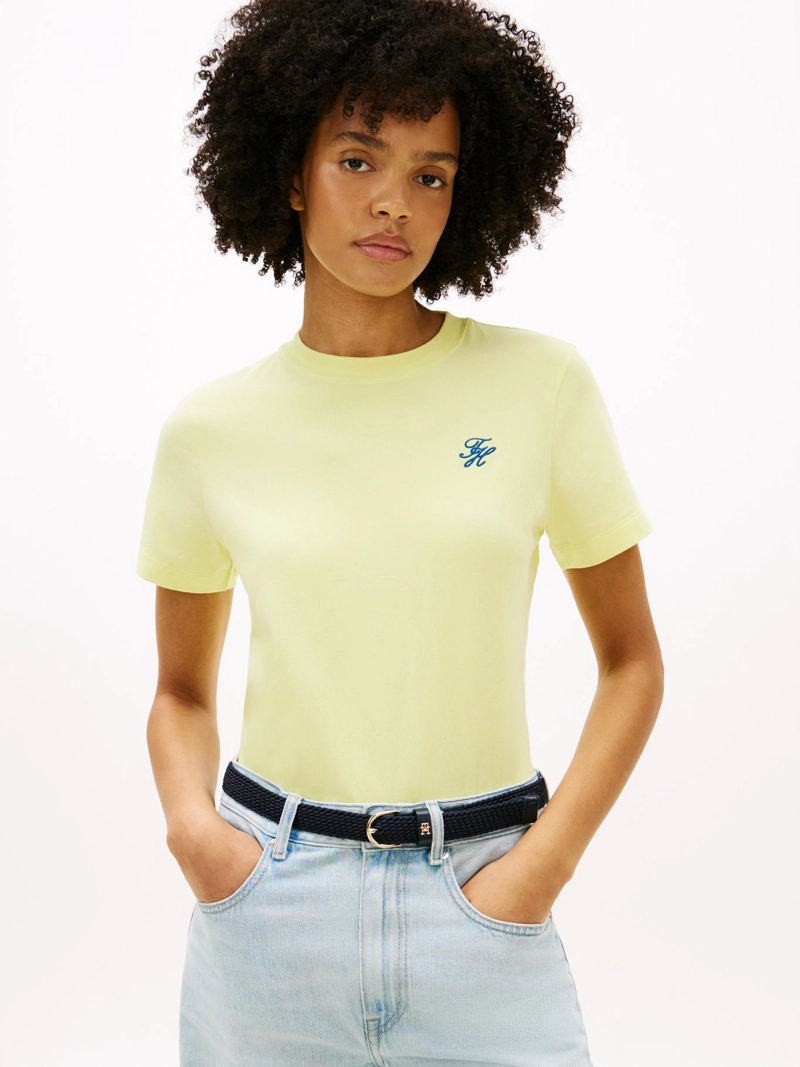 POLERA CON LOGO BORDADO REGULAR FIT - 1