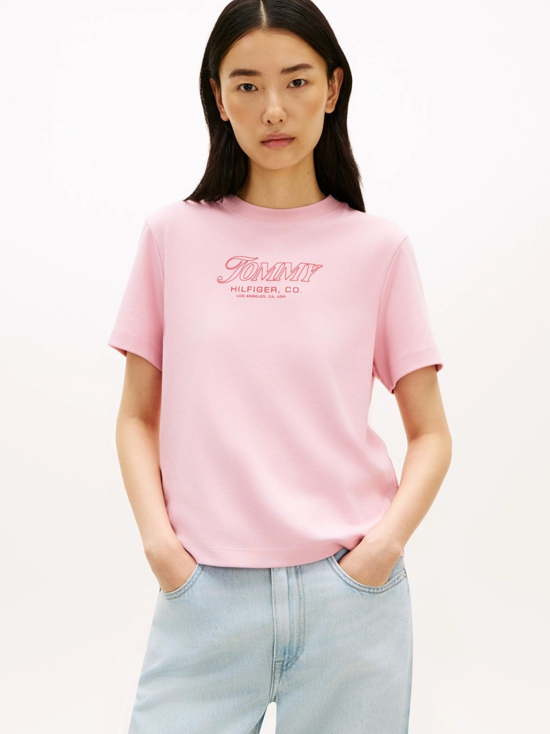 POLERA INTERLOCK CON LOGO REGULAR FIT - 1