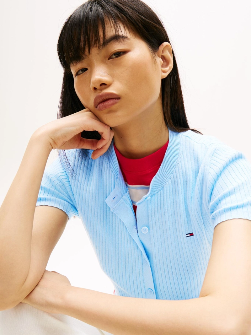 CARDIGAN ESSENTIAL CON LOGO - 4