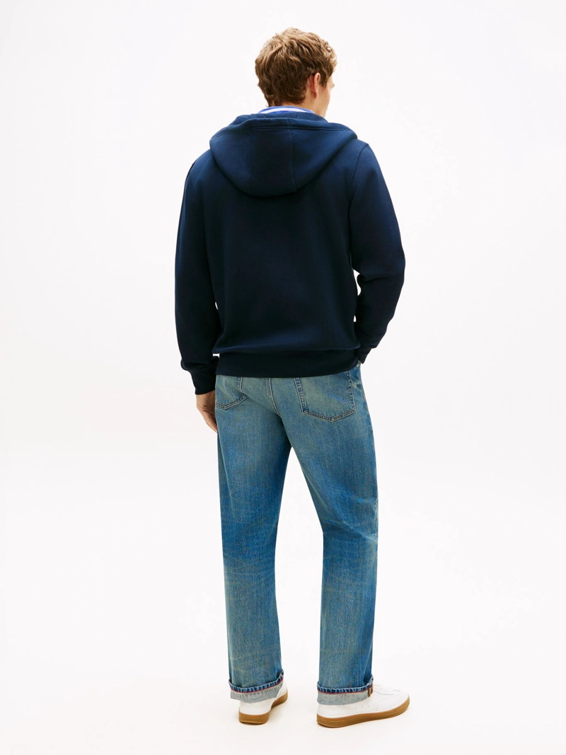 POLERON HOODIE CON LOGO Y CIERRE - 3