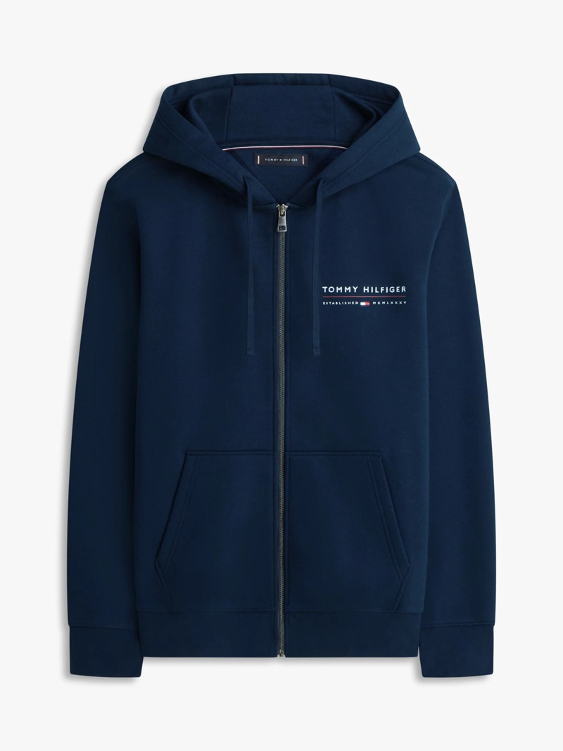 POLERON HOODIE CON LOGO Y CIERRE - 5