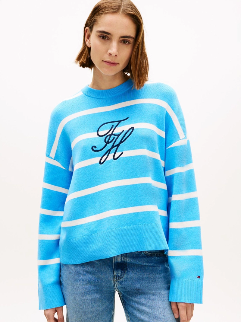 SWEATER DE PUNTO CON LOGO BORDADO - 1
