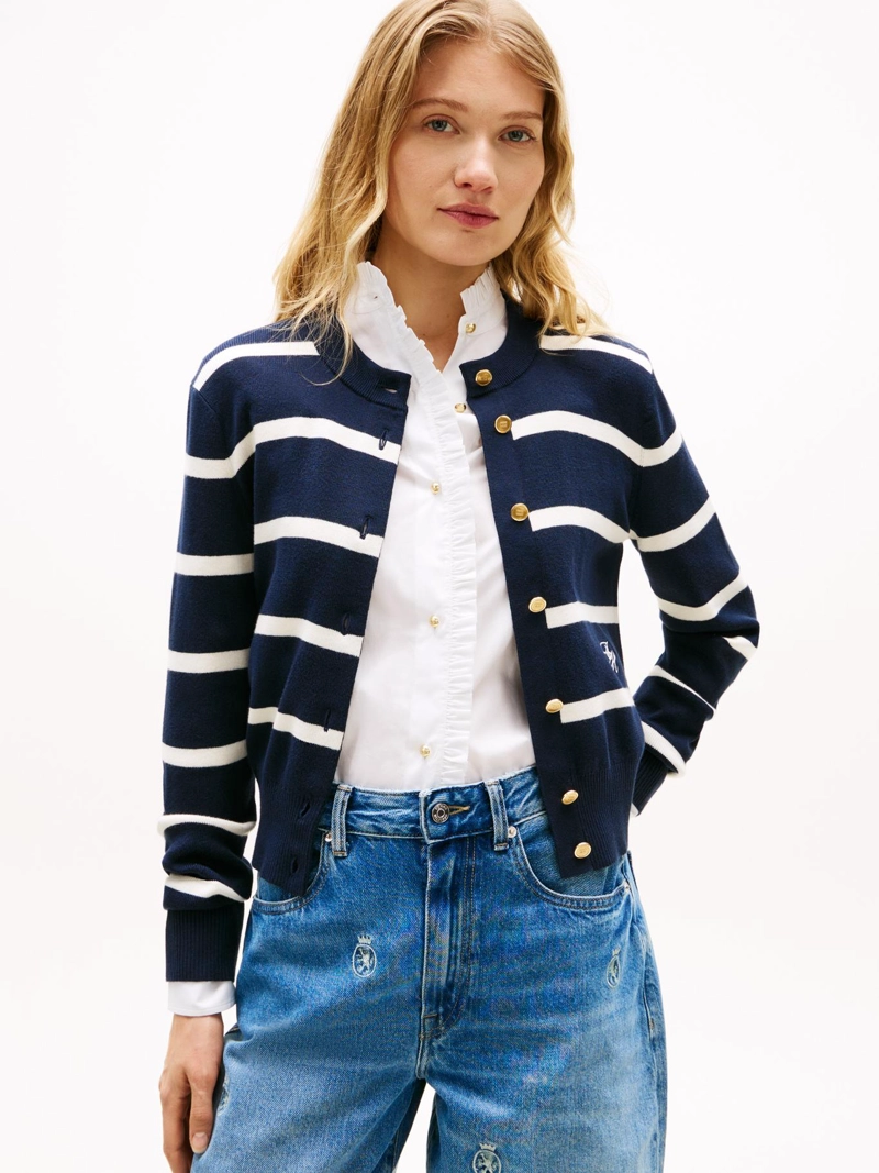 CARDIGAN CON BOTONES DORADOS - 1
