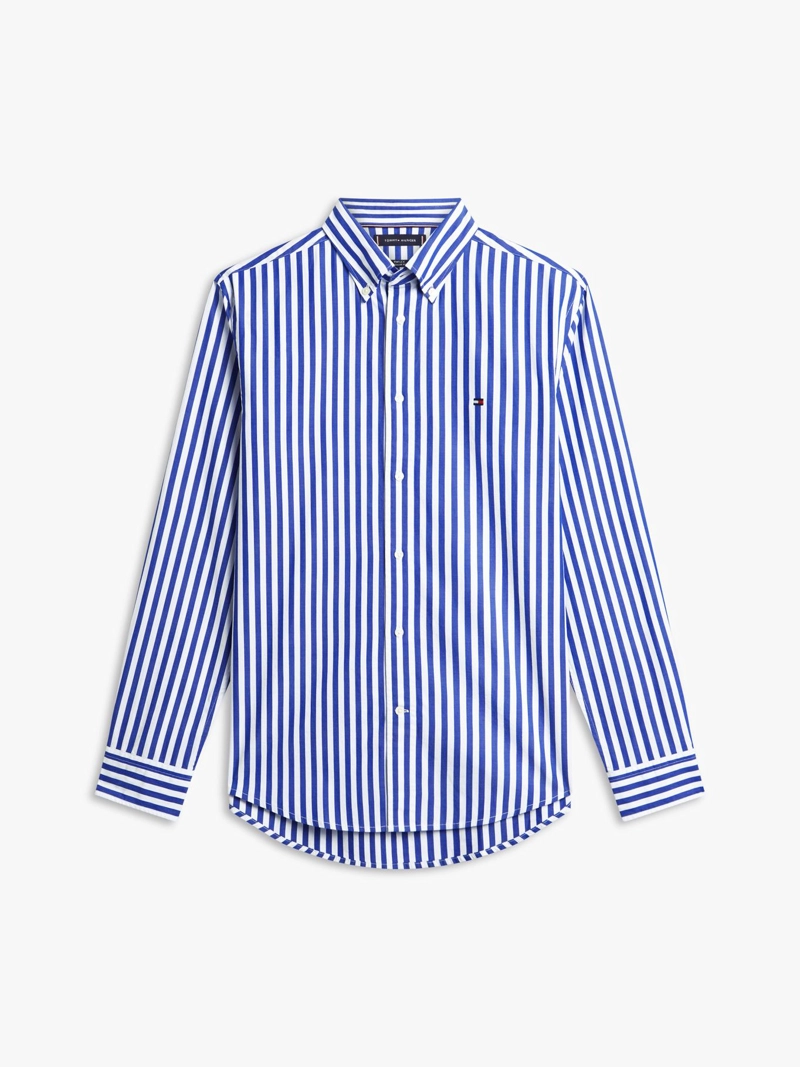 CAMISA DE POPELIN A RAYAS REGULAR FIT - 5