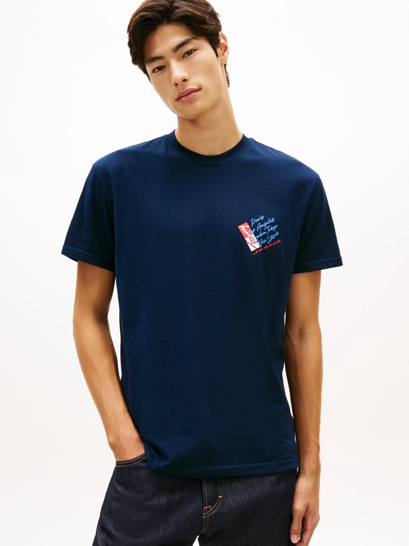POLERA SIGNATURE CON LOGO REGULAR FIT - 1