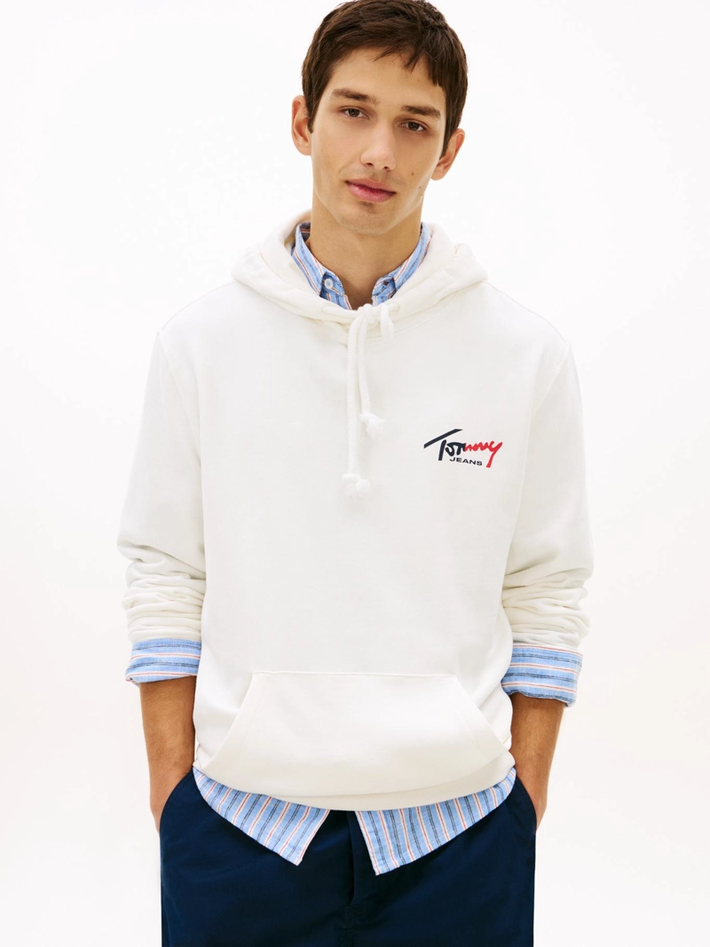 POLERON HOODIE CON LOGO SCRIPT - 1