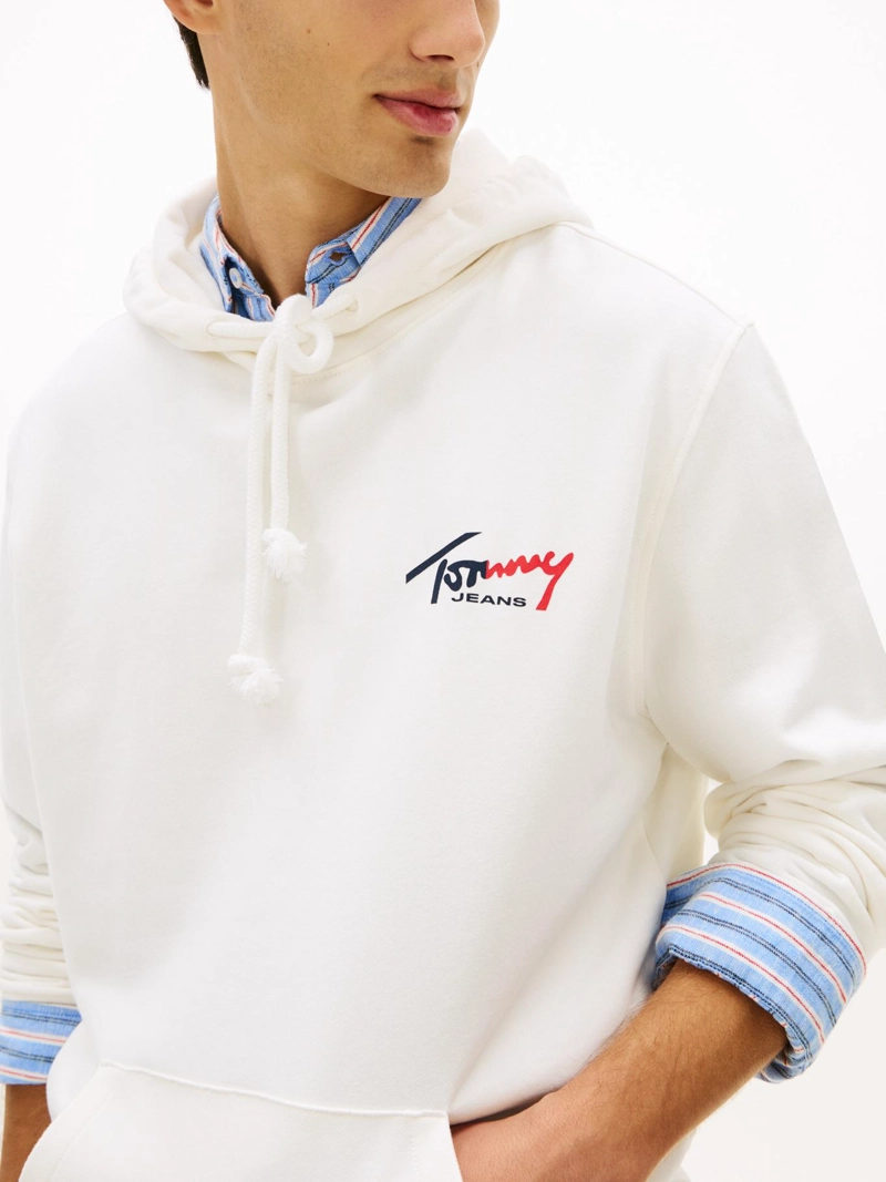 POLERON HOODIE CON LOGO SCRIPT - 4