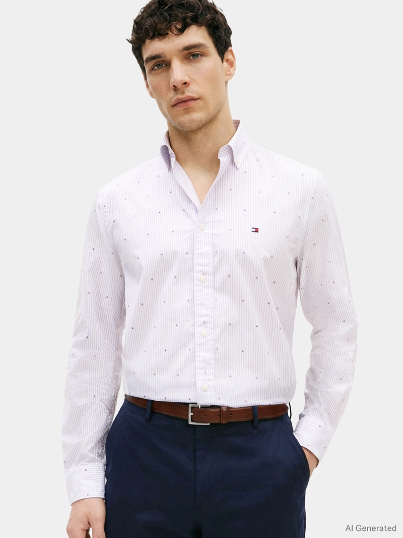 CAMISA FLEX POPLIN REGULAR FIT - 1