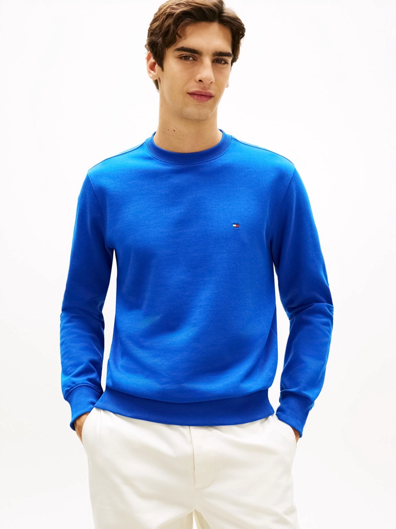 POLERON SOLID CON CUELLO REDONDO - 1