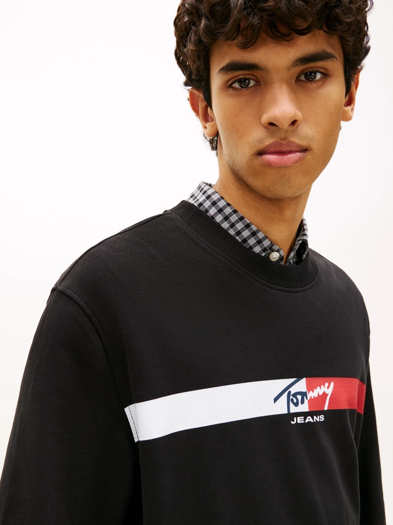 POLERON CON LOGO SIGNATURE STRIPE - 4