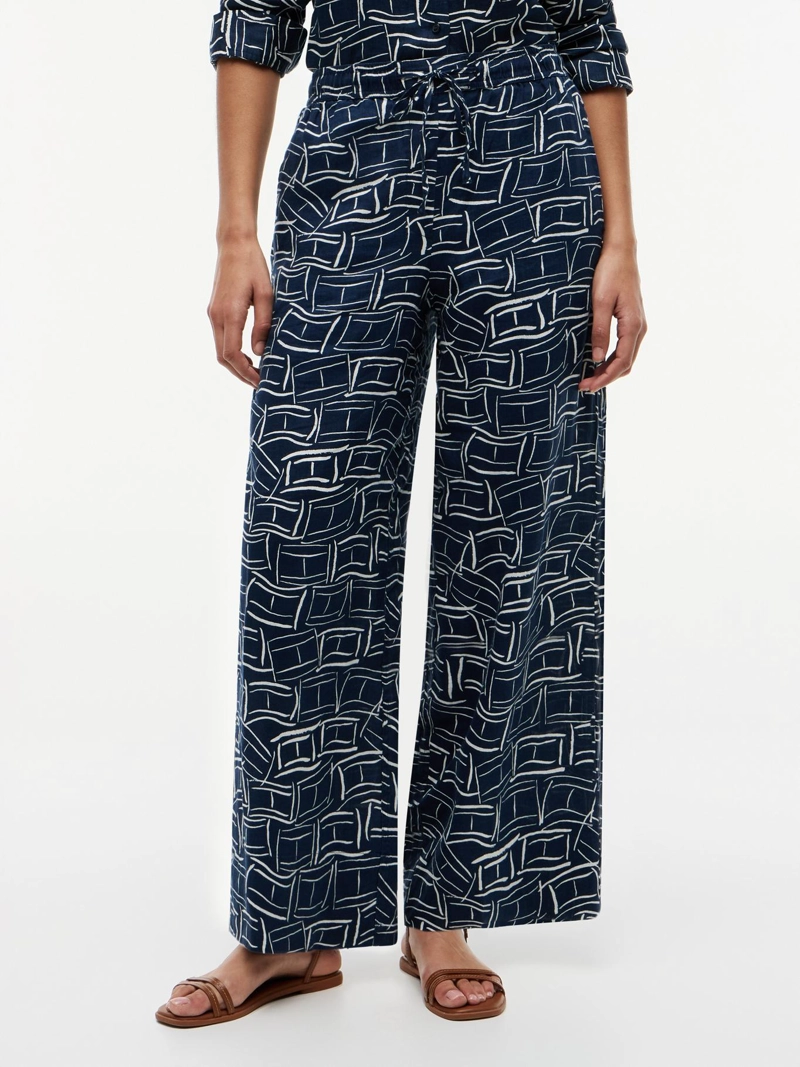PANTALON ESSENTIAL DE LINO - 2