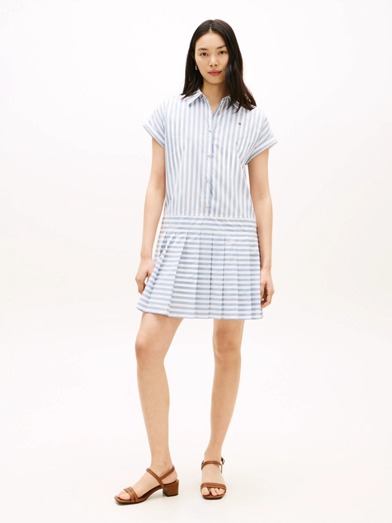 VESTIDO CAMISERO CON BOTONES - 1