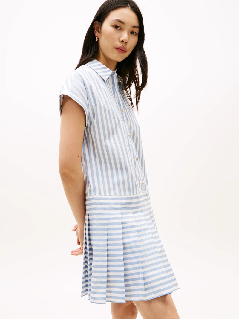 VESTIDO CAMISERO CON BOTONES - 4