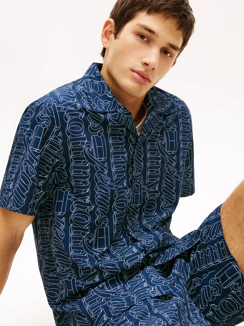 CAMISA CON LOGO REGULAR FIT - 4
