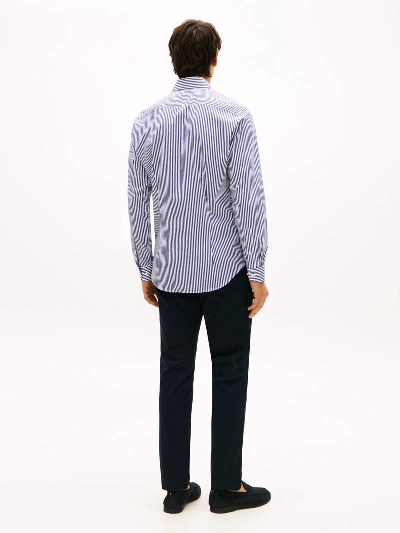 CAMISA FLEX DISEÑO DE RAYAS SLIM FIT - 3