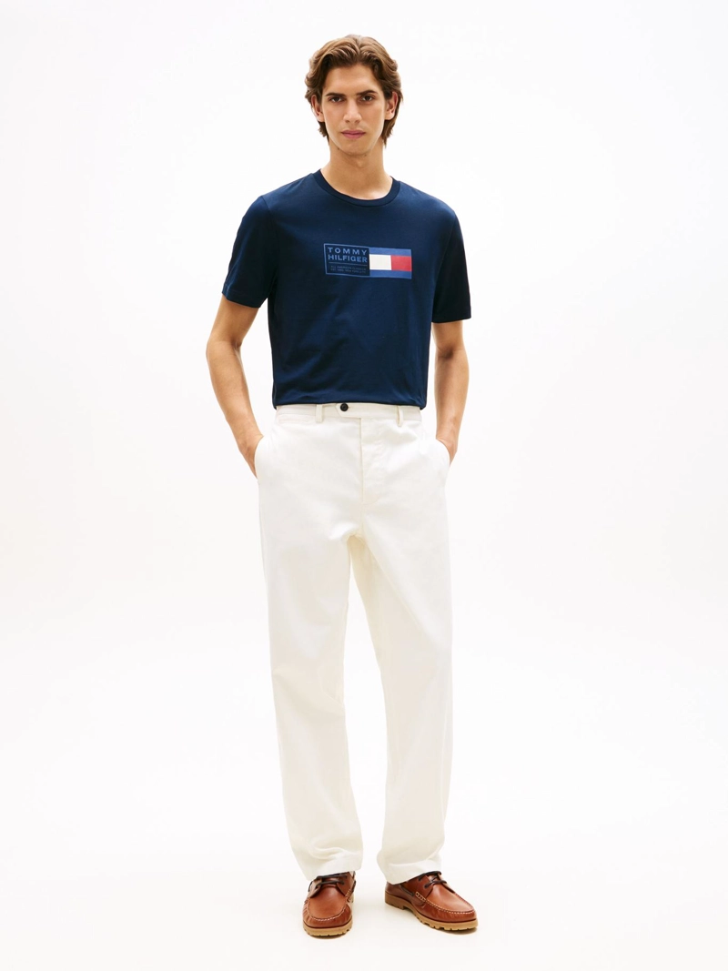 POLERA TEXT BOX LOGO REGULAR FIT - 2