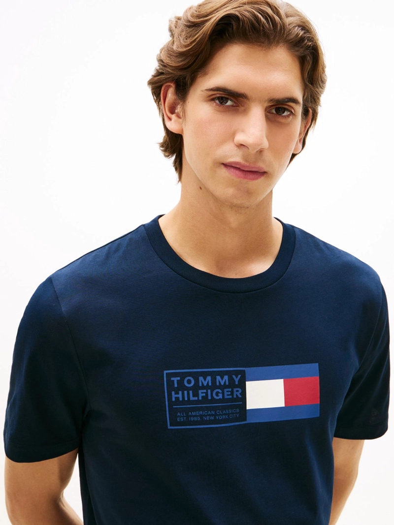 POLERA TEXT BOX LOGO REGULAR FIT - 4