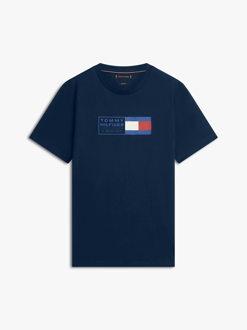 POLERA TEXT BOX LOGO REGULAR FIT - 5