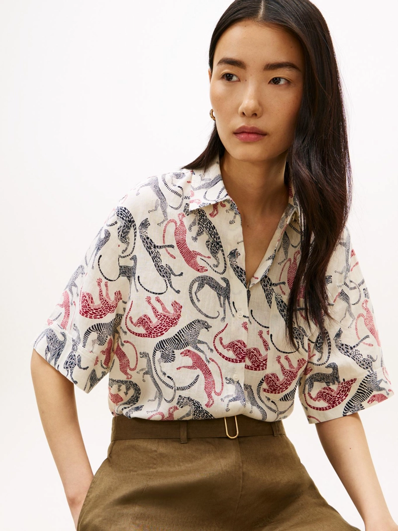 CAMISA DE LINO RELAXED FIT - 4