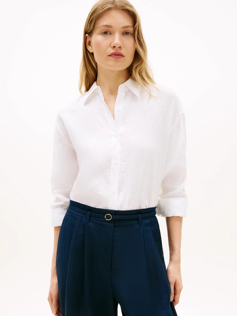 CAMISA DE LINO RELAXED FIT - 1