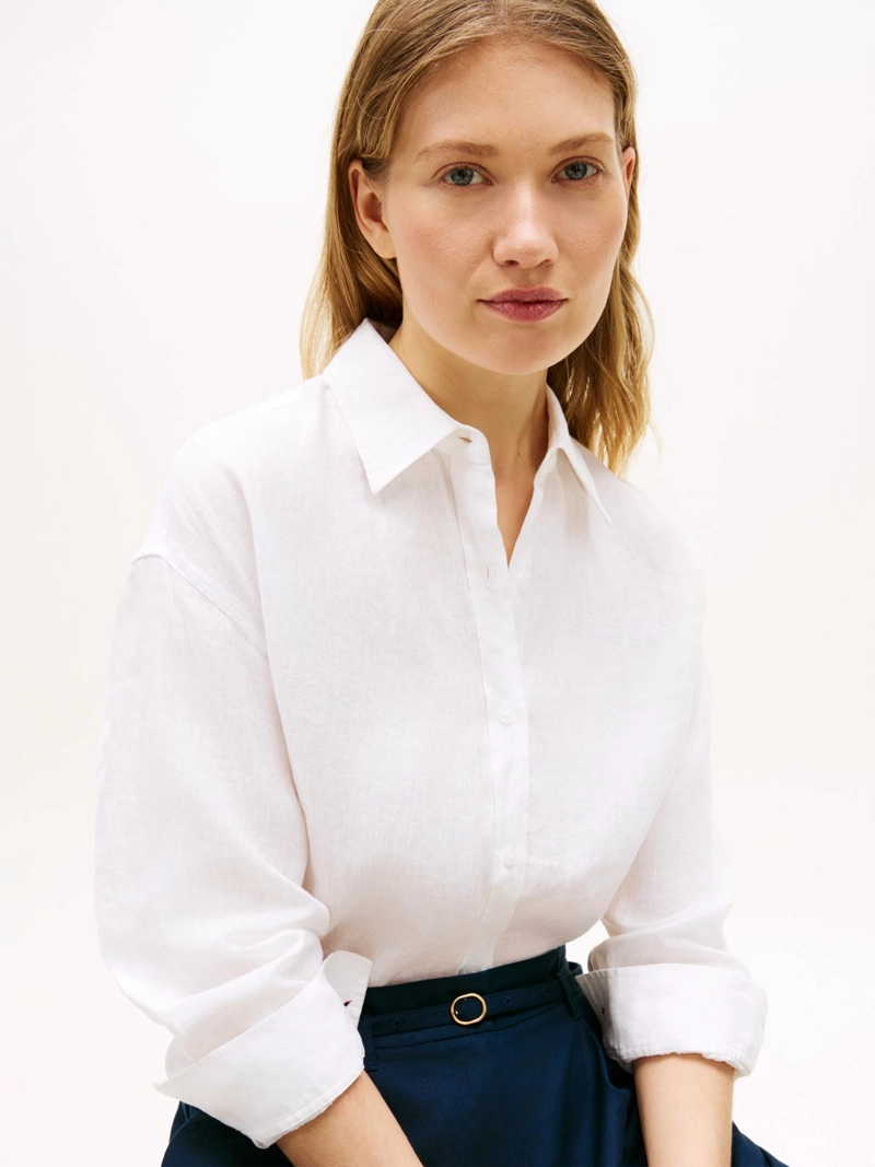 CAMISA DE LINO RELAXED FIT - 4