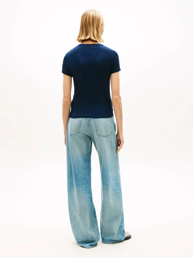 POLERA LINEAR CON LOGO SLIM FIT - 3