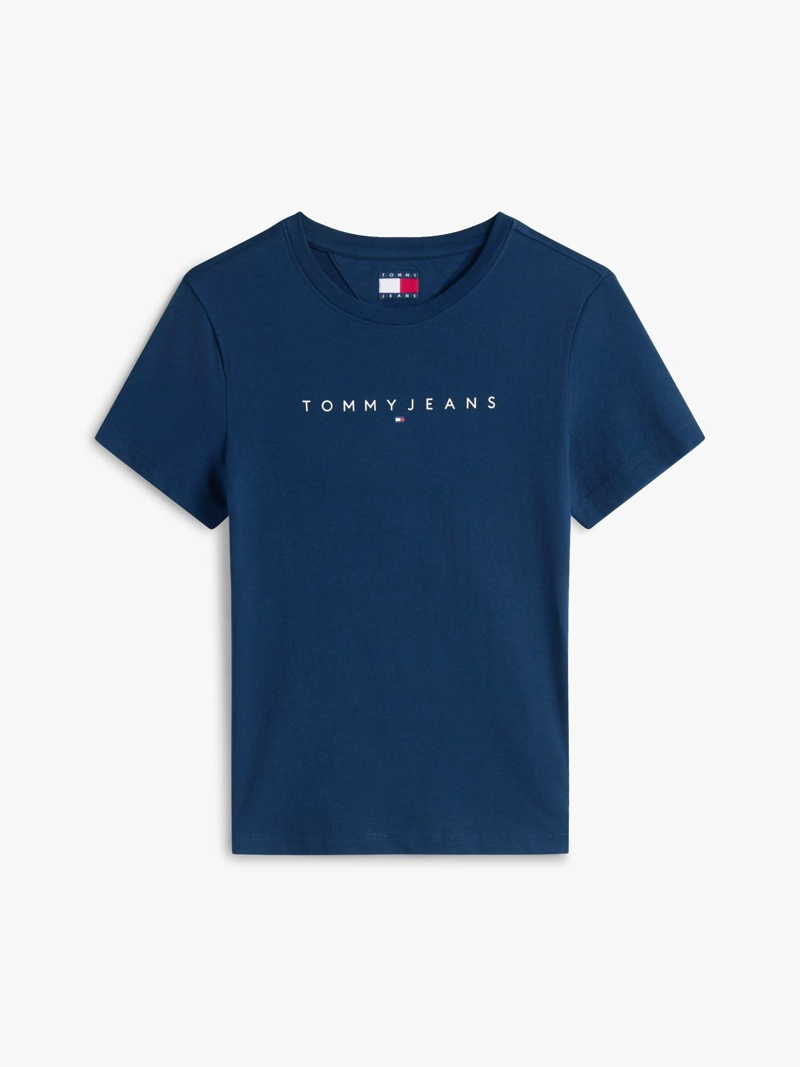 POLERA LINEAR CON LOGO SLIM FIT - 5