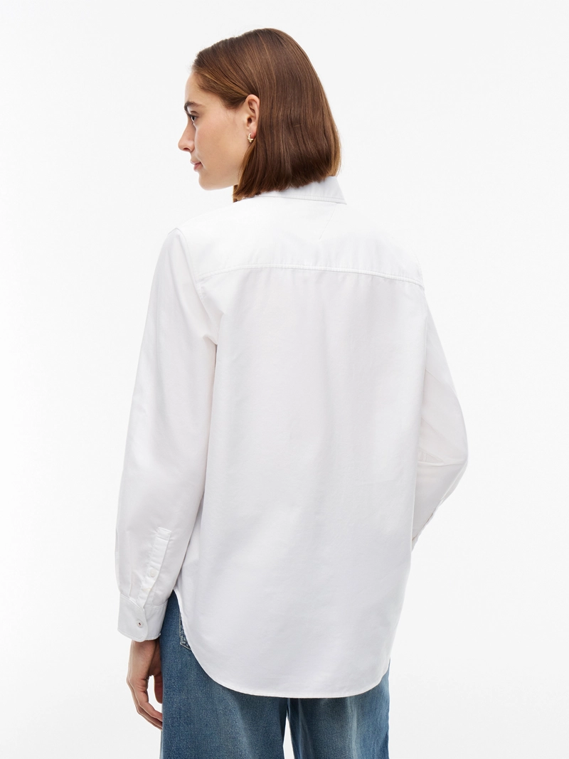 CAMISA OXFORD CON LOGO RELAXED FIT - 3