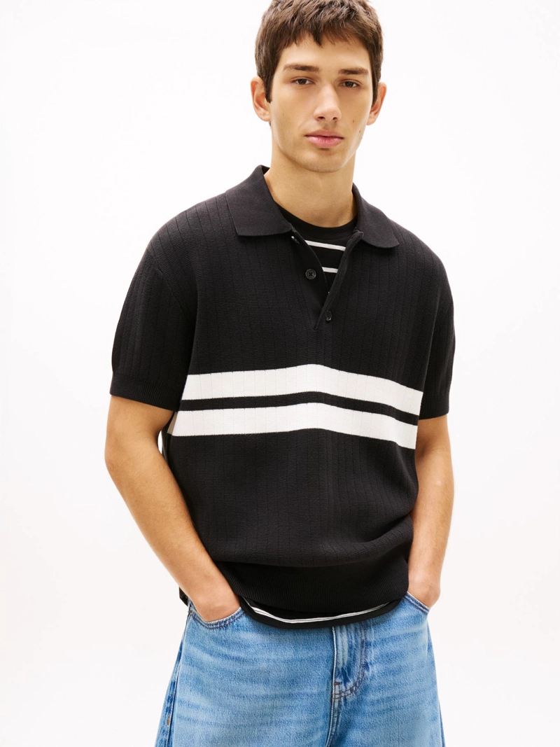 POLO DE PUNTO BADGE REGULAR FIT - 1