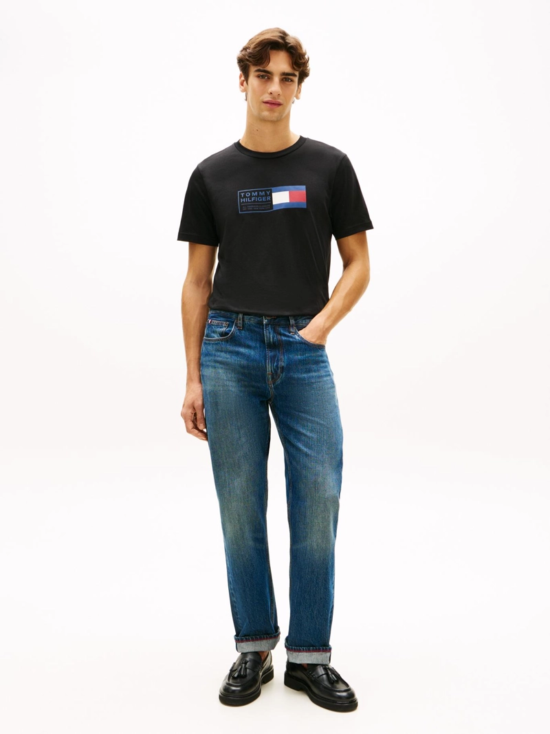 POLERA TEXT BOX LOGO REGULAR FIT - 2