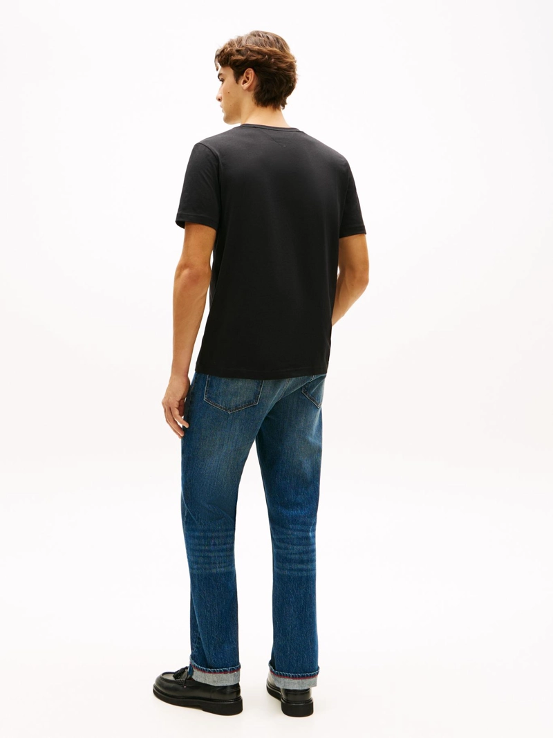 POLERA TEXT BOX LOGO REGULAR FIT - 3