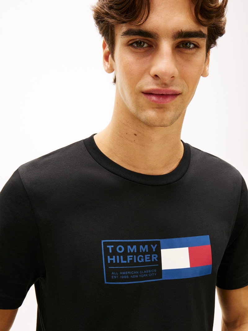 POLERA TEXT BOX LOGO REGULAR FIT - 4