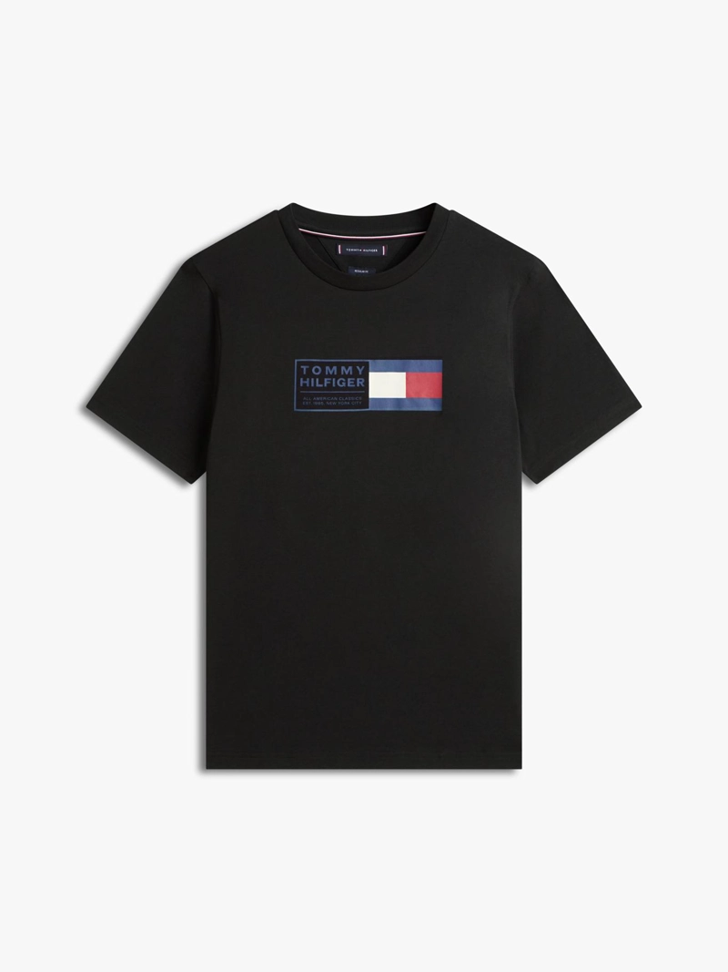 POLERA TEXT BOX LOGO REGULAR FIT - 5