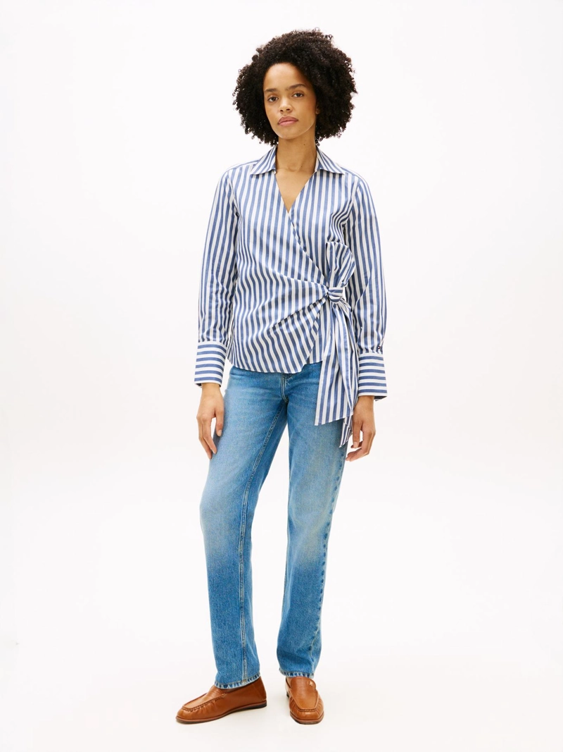 BLUSA CRUZADA SLIM FIT - 2