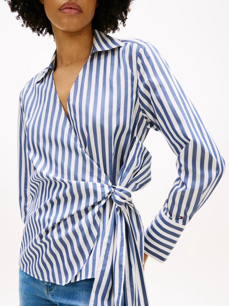 BLUSA CRUZADA SLIM FIT - 4