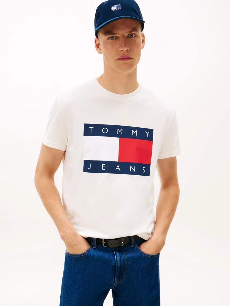 POLERA CON LOGO ESTAMPADO REGULAR FIT - 1