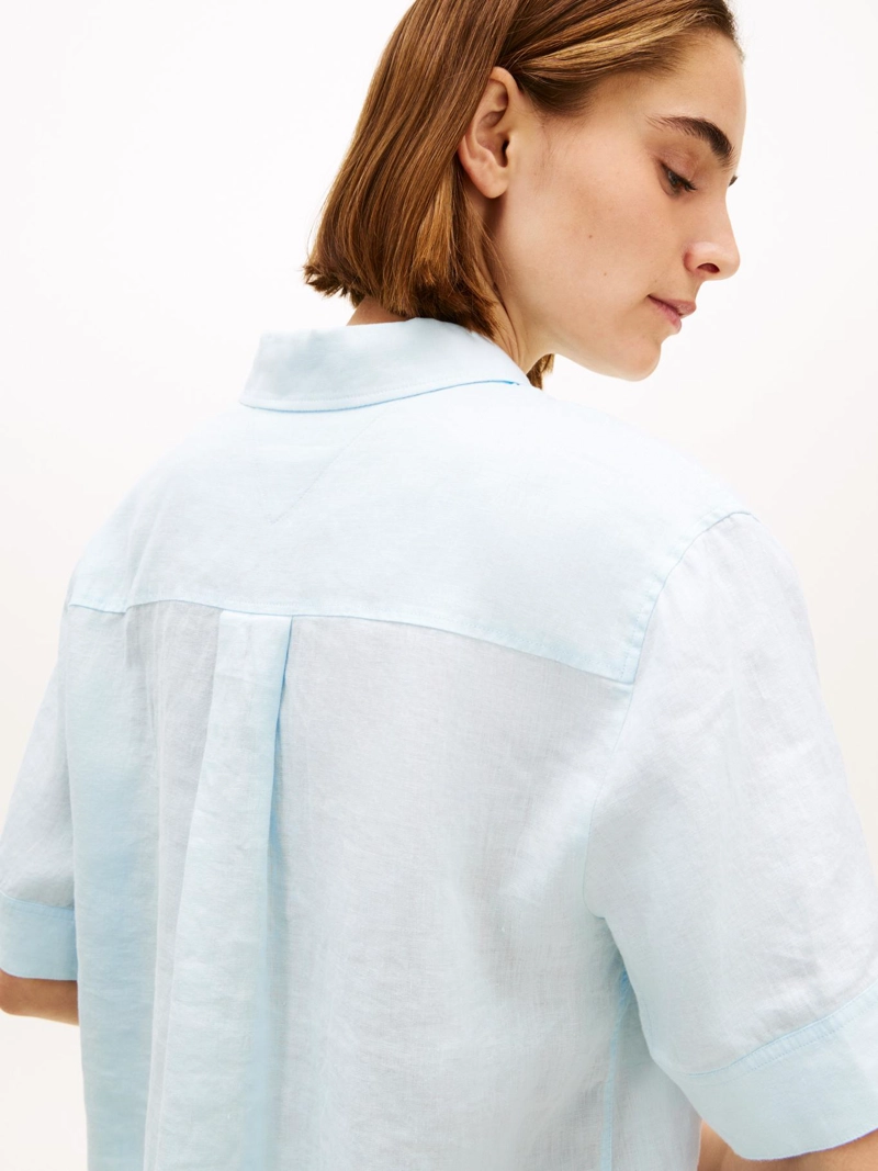 CAMISA DE LINO RELAXED FIT - 4